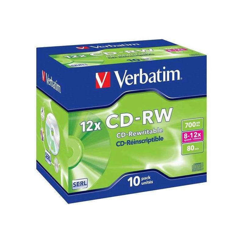 Disk Verbatim CD-RW 700MB 80 min.