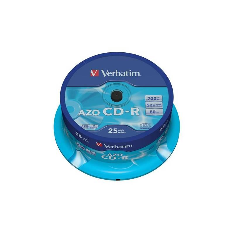 Disk Verbatim Crystal CD-R DLP 700MB 80min. 48x, 25-cake