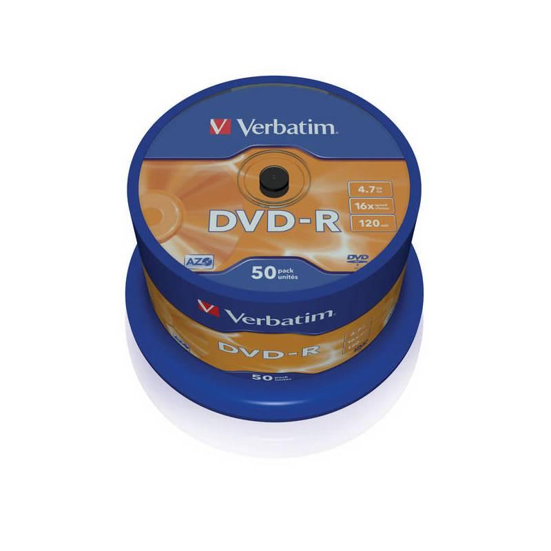 Disk Verbatim DVD-R 4,7GB, 16x, 50cake, Disk, Verbatim, DVD-R, 4,7GB, 16x, 50cake