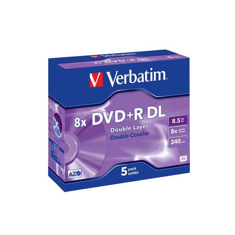 Disk Verbatim DVD R DualLayer, 8,5GB,