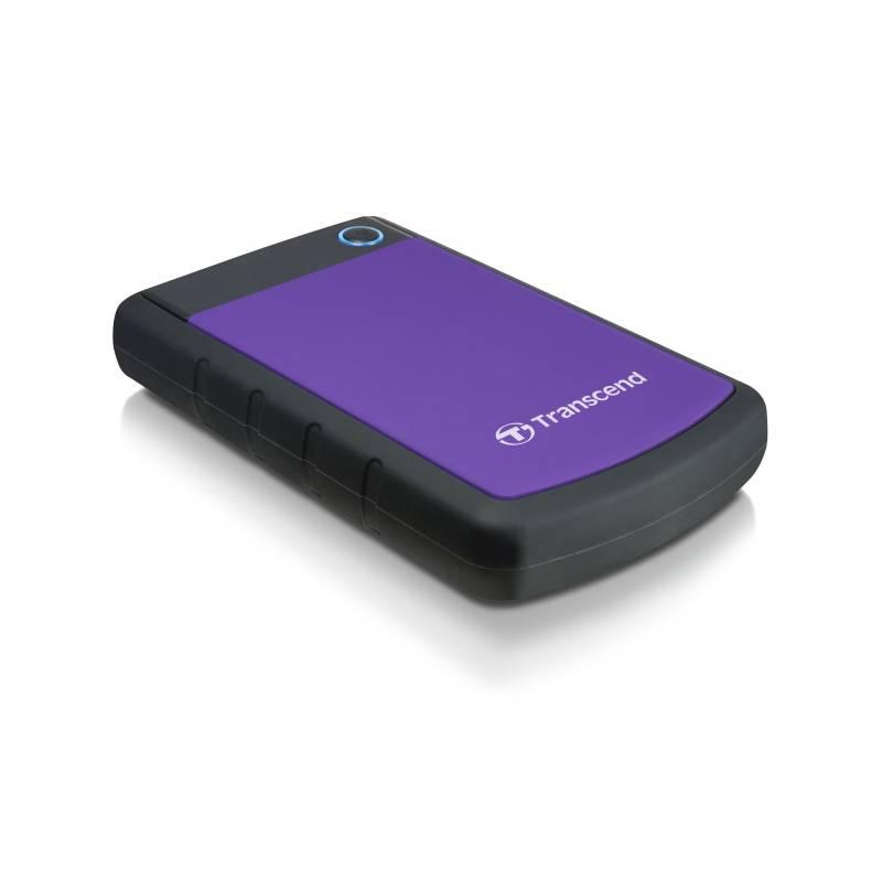 Externí pevný disk 2,5" Transcend StoreJet 25H3P 1TB černý fialový