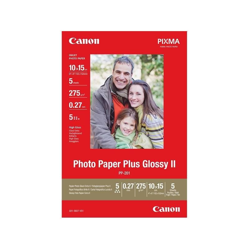 Fotopapír Canon PP-201 10x15, 275g, 50 listů bílý