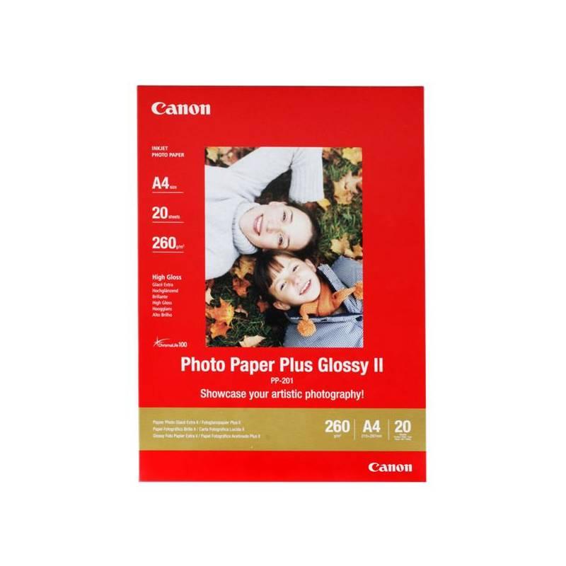 Fotopapír Canon PP201 A4, 260g, 20 listů bílý