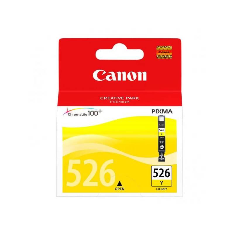 Inkoustová náplň Canon CLI-526 Y, 9ml - originální žlutá