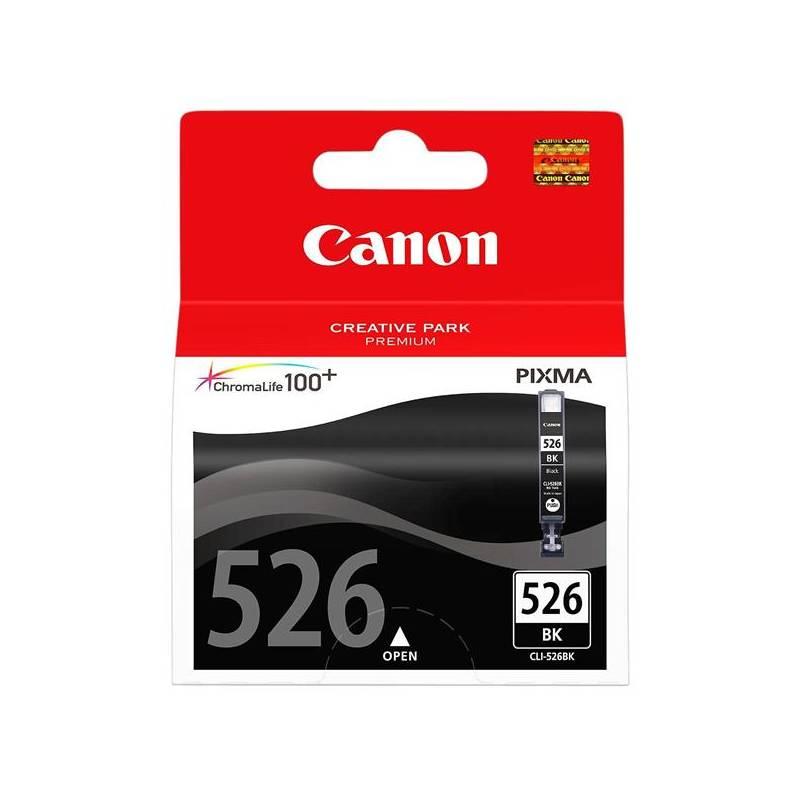 Inkoustová náplň Canon CLI-526Bk, 9ml -