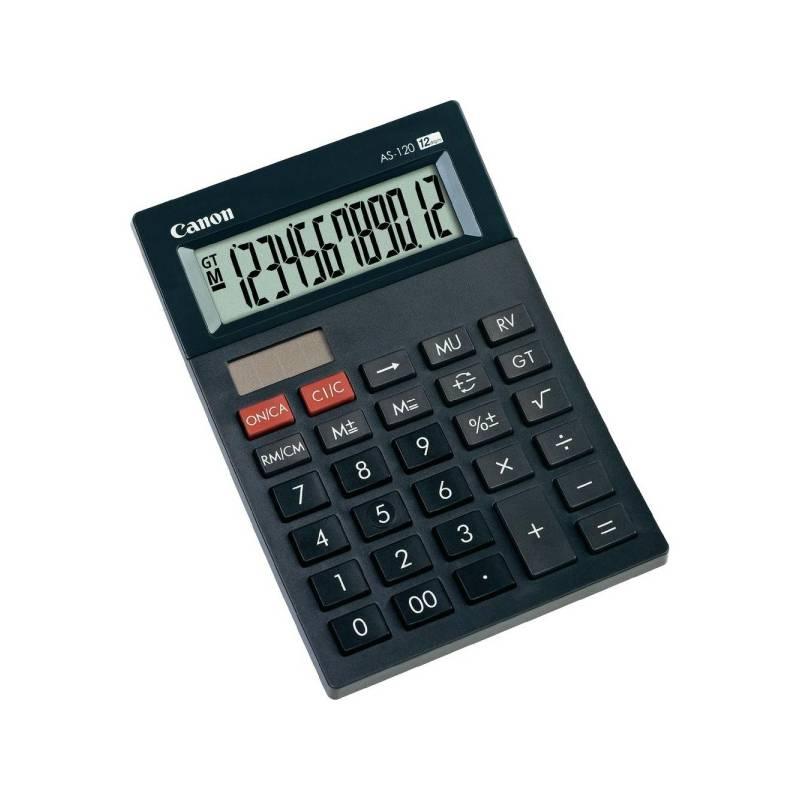 Kalkulačka Canon AS-120 černá