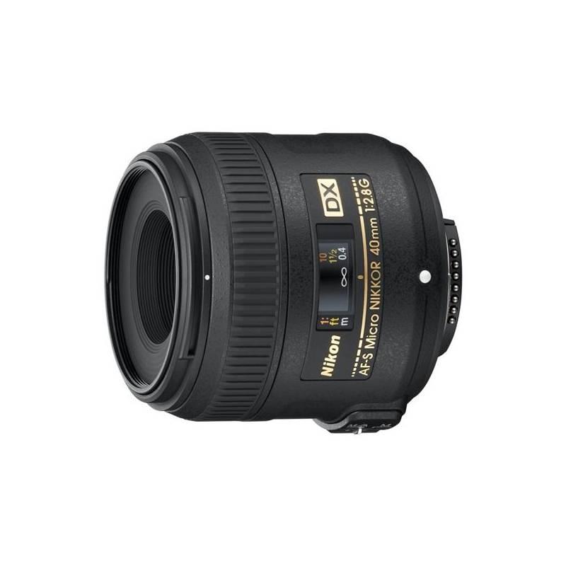 Objektiv Nikon NIKKOR 40 mm f 2.8G ED AF-S DX MICRO černý