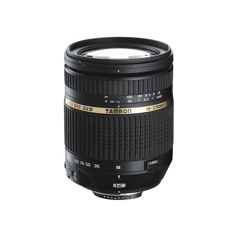 Objektiv Tamron AF 18-270 mm f 3.5 – 6.3 Di-II VC PZD pro Nikon černý, Objektiv, Tamron, AF, 18-270, mm, f, 3.5, –, 6.3, Di-II, VC, PZD, pro, Nikon, černý