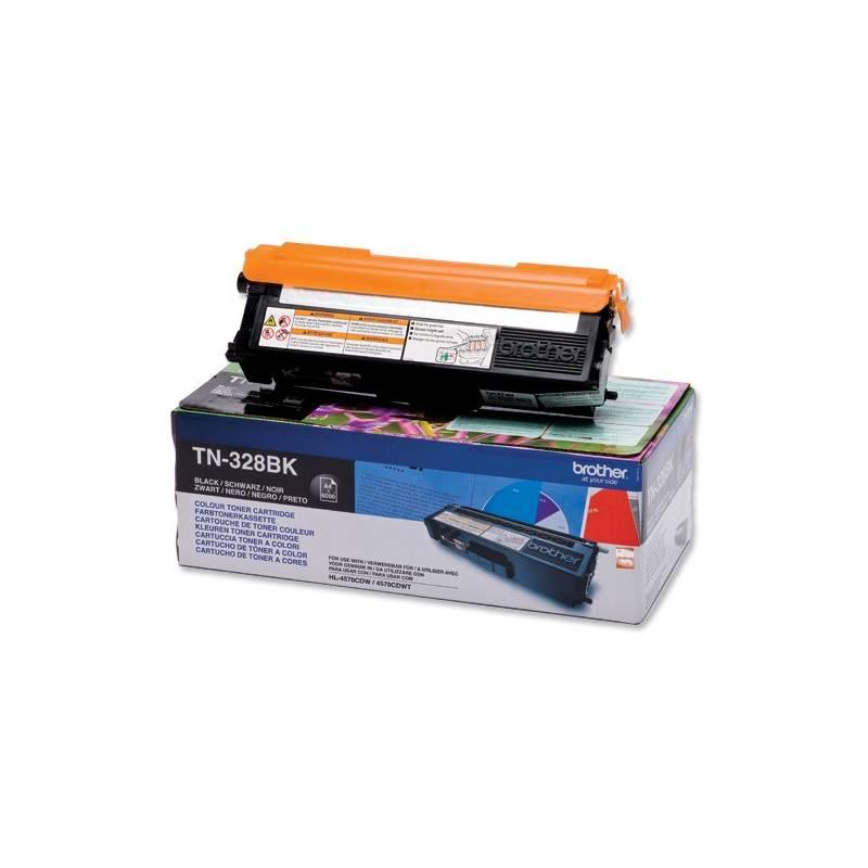 Toner Brother TN-328BK, 6000 stran -
