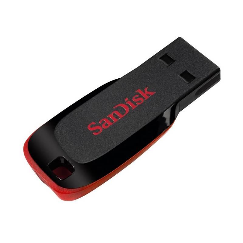 USB Flash Sandisk Cruzer Blade 16GB černý