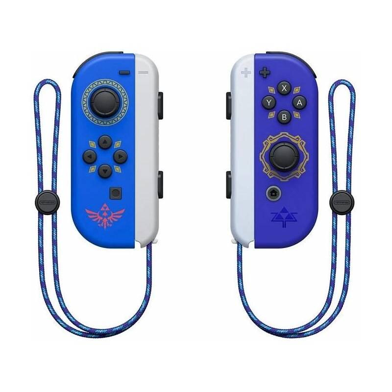 Gamepad Nintendo SWITCH Joy-Con Pair Hylian Shield and Master Sword modrý fialový