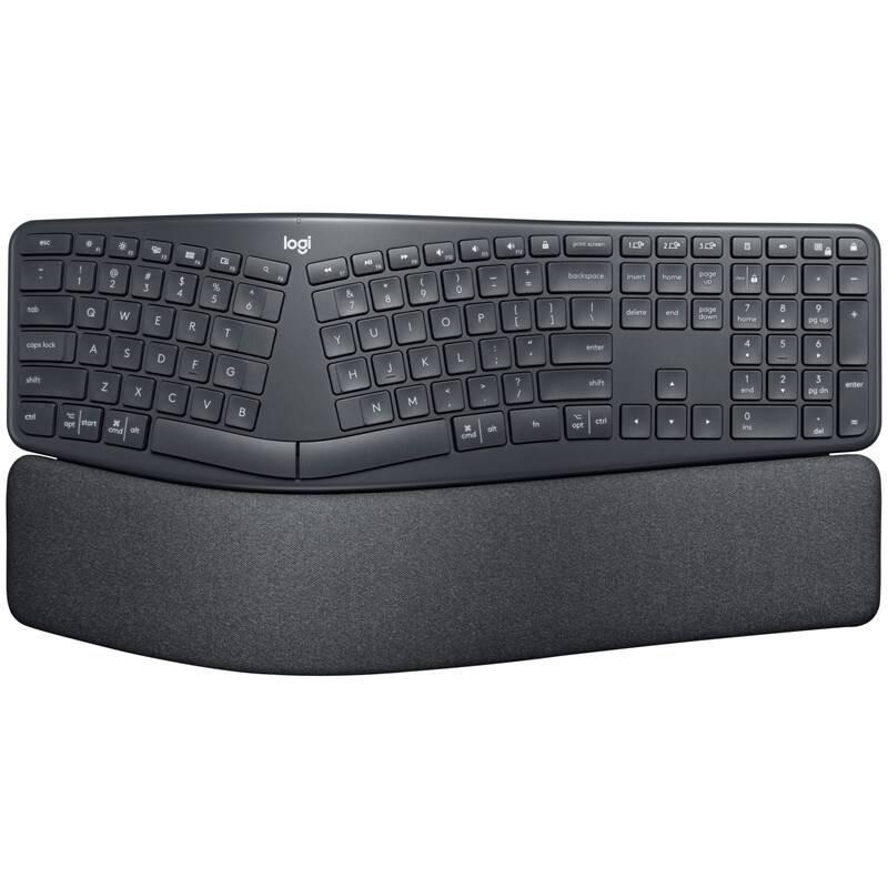 Klávesnice Logitech Wireless ERGO K860, CZ, Klávesnice, Logitech, Wireless, ERGO, K860, CZ