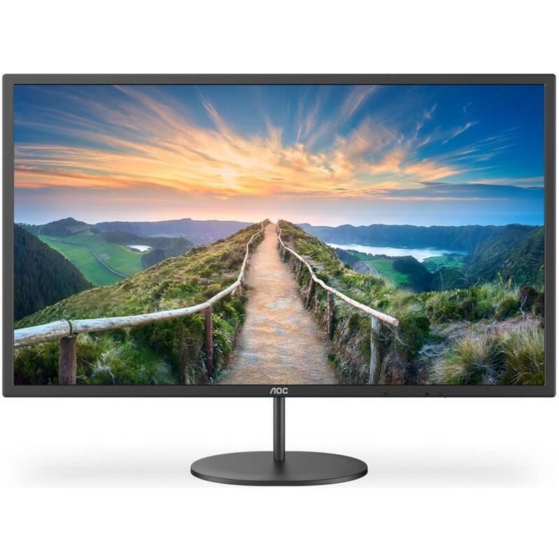 LCD monitor AOC Q32V4 černý, LCD, monitor, AOC, Q32V4, černý