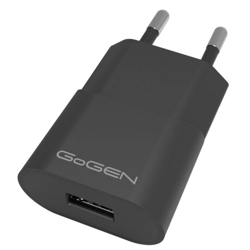 Nabíječka do sítě GoGEN ACH 102,1x USB 1A černá