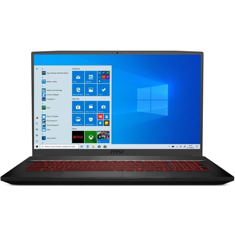 Notebook MSI GF75 Thin 10SC-022CZ černý, Notebook, MSI, GF75, Thin, 10SC-022CZ, černý