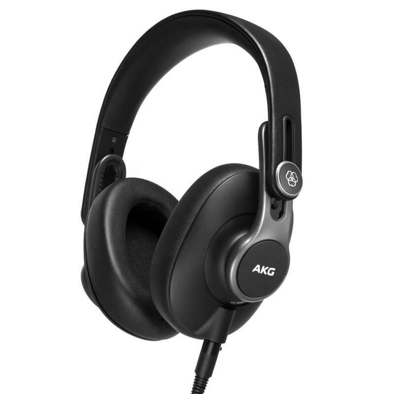 Sluchátka AKG K371 černá, Sluchátka, AKG, K371, černá