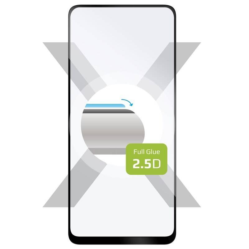 Tvrzené sklo FIXED Full-Cover na Realme 8 černé