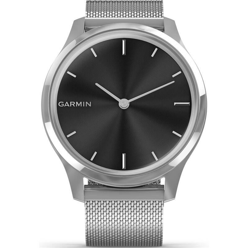 Chytré hodinky Garmin vivomove3 Luxe Silver