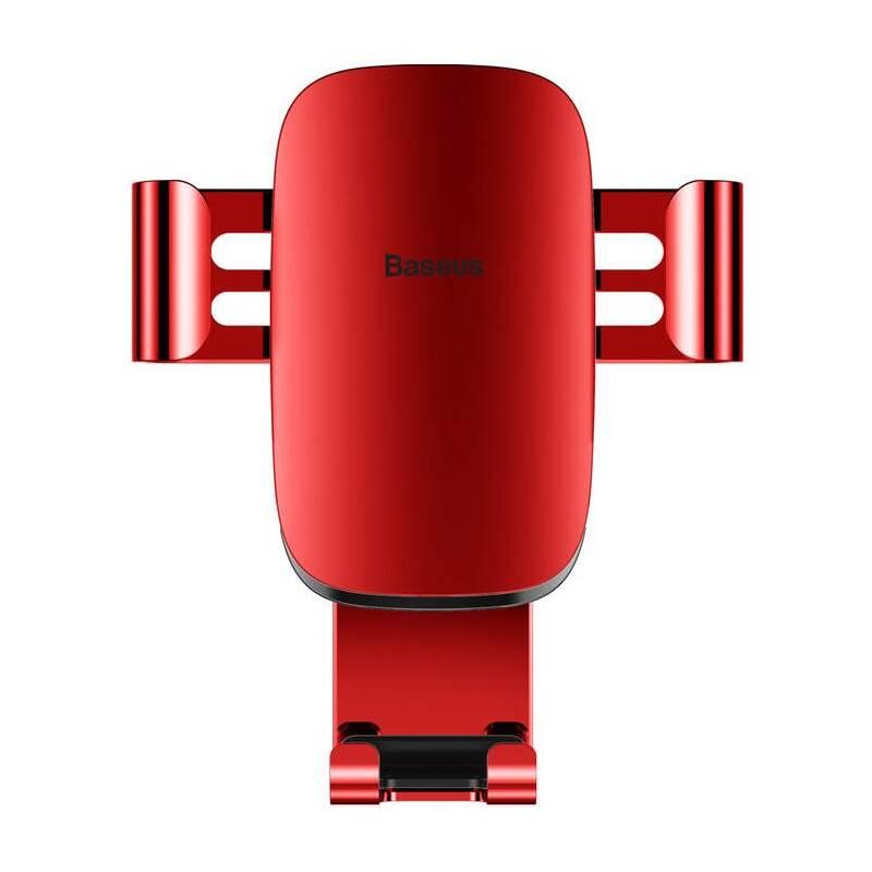 Držák na mobil Baseus Metal Age Gravity červený