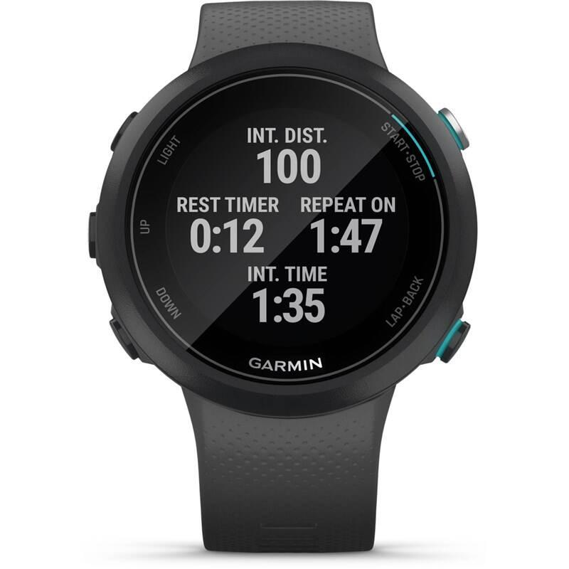 GPS hodinky Garmin SWIM2 šedé