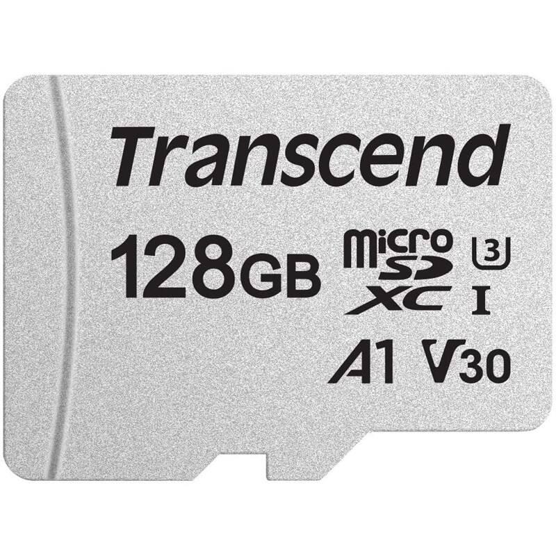 Paměťová karta Transcend 300S microSDXC 128GB UHS-I U3 V30 A1