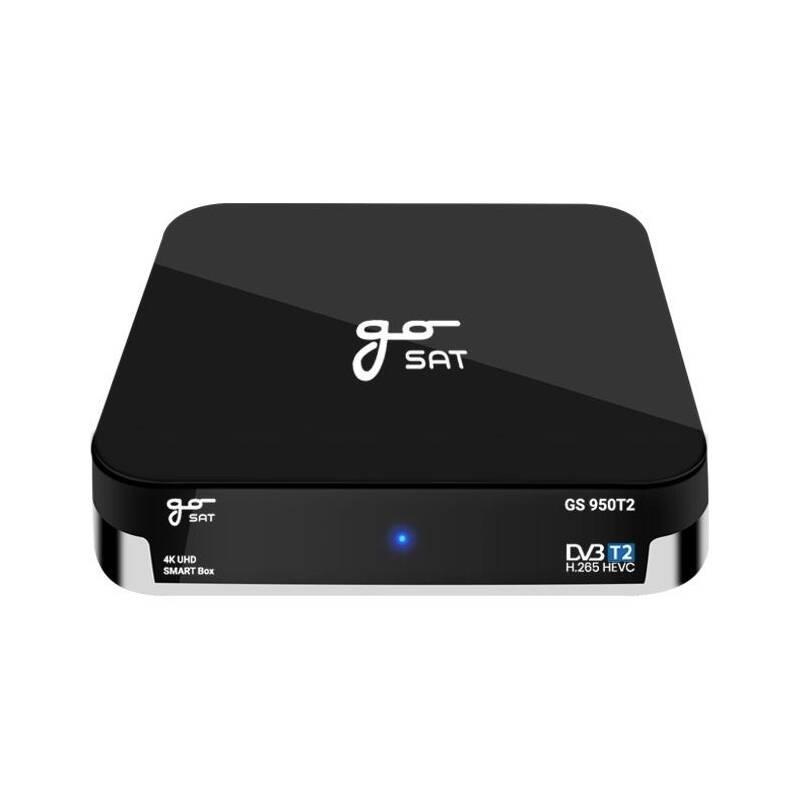 Set-top box GoSat GS950 T2 Combo, multimed. centrum černý