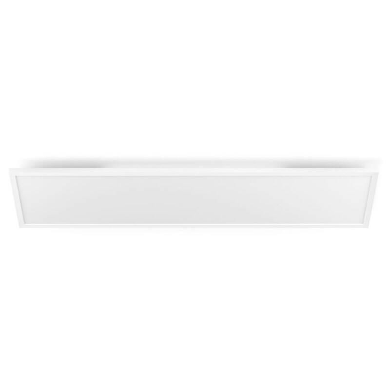 Stropní svítidlo Philips Hue Aurelle White Ambiance panel 30x120cm bílé