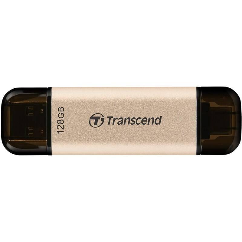 USB Flash Transcend JetFlash 930C 128GB zlatý, USB, Flash, Transcend, JetFlash, 930C, 128GB, zlatý