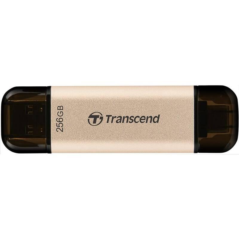 USB Flash Transcend JetFlash 930C 256GB zlatý