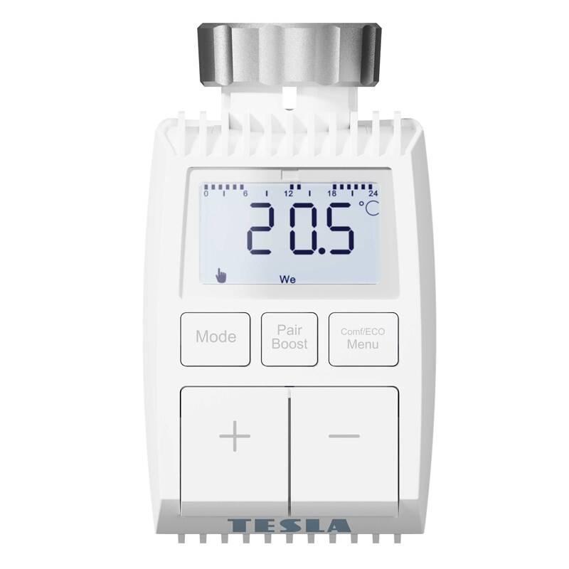 Bezdrátová termohlavice Tesla Smart Thermostatic Valve