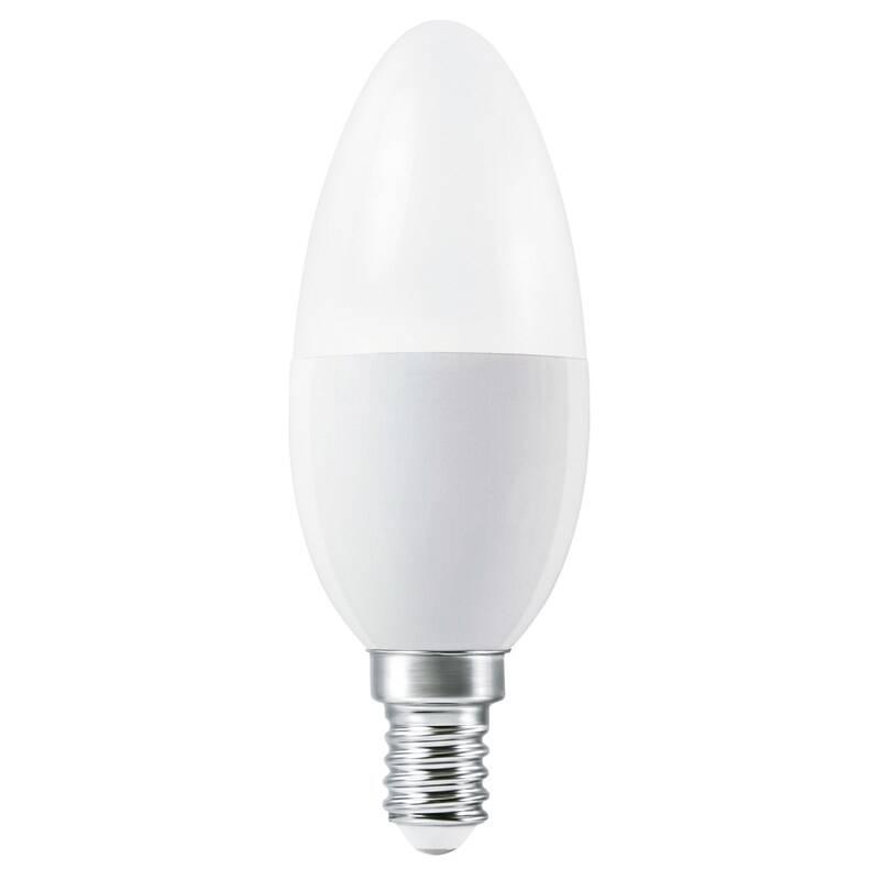 Chytrá žárovka LEDVANCE SMART WiFi Candle Tunable White 5W E14 3ks, Chytrá, žárovka, LEDVANCE, SMART, WiFi, Candle, Tunable, White, 5W, E14, 3ks