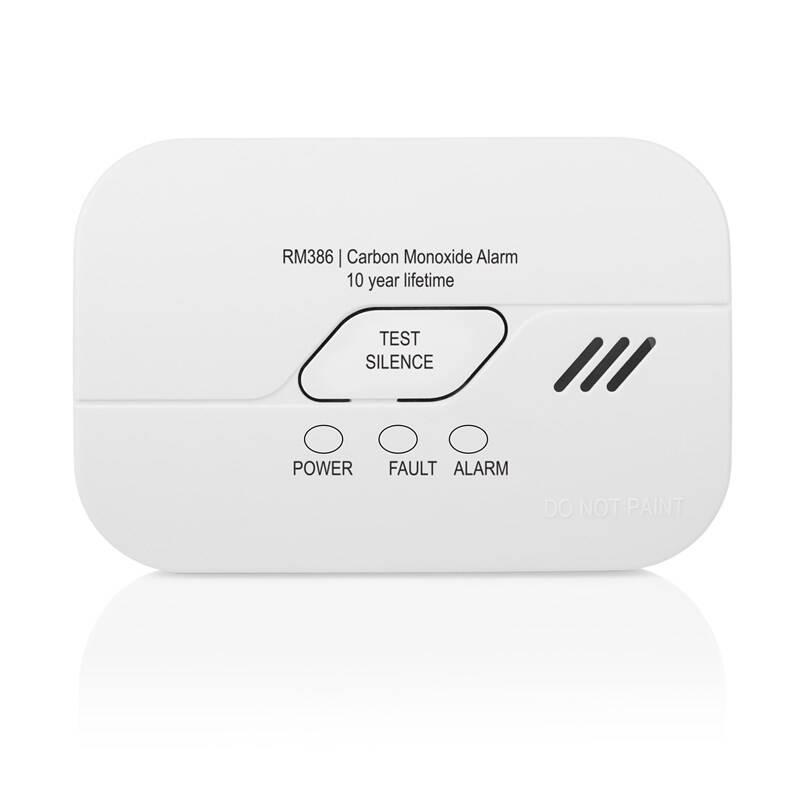 Detektor oxidu uhelnatého Smartwares RM386 bílý