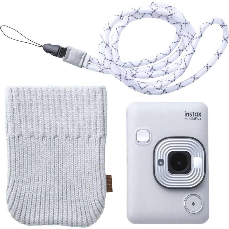 Digitální fotoaparát Fujifilm Instax Mini LiPlay Bundle Hard bílý