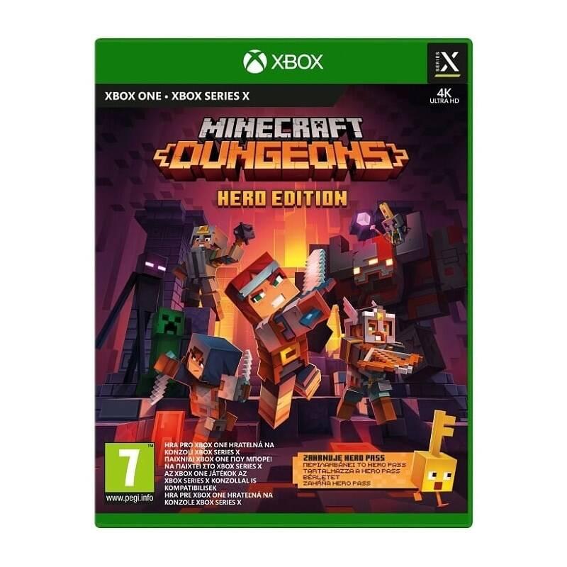 Hra Microsoft Xbox One Minecraft Dungeons: Hero Edition