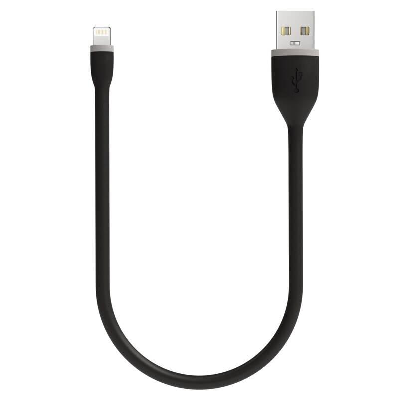 Kabel Satechi USB Lightning MFi, 25 cm černý