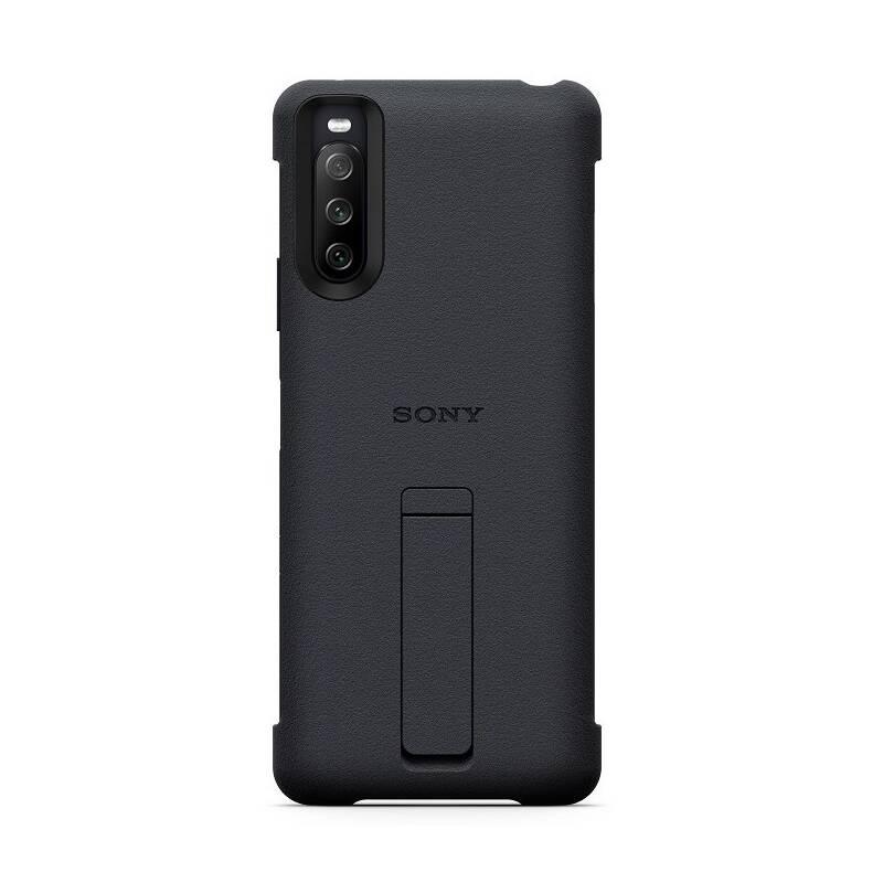 Kryt na mobil Sony Xperia 10 III Stand Cover černý