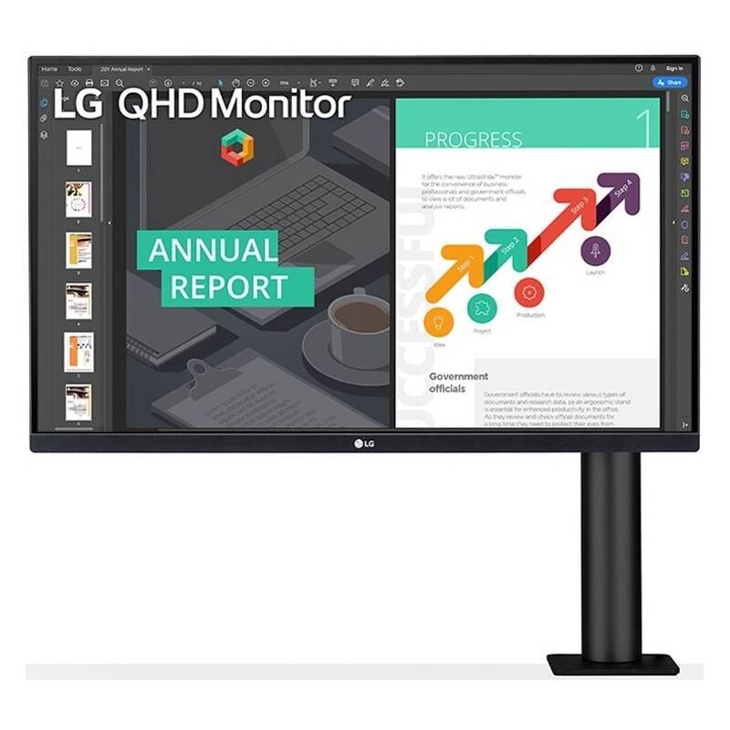 Monitor LG 27QN880 černý