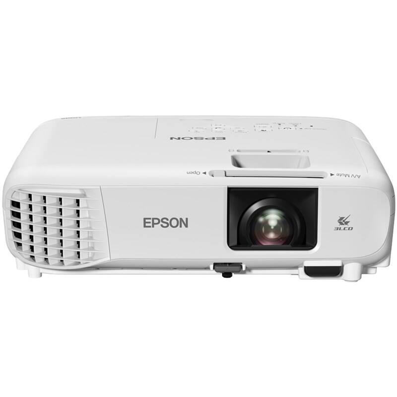 Projektor Epson EB-W49 bílý, Projektor, Epson, EB-W49, bílý
