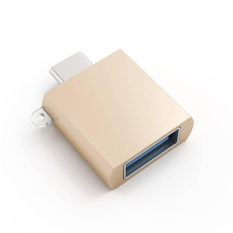 Redukce Satechi USB 3.0 USB-C zlatá