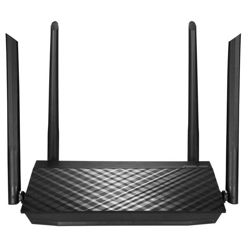 Router Asus RT-AC57U V3 AC1200 černý, Router, Asus, RT-AC57U, V3, AC1200, černý