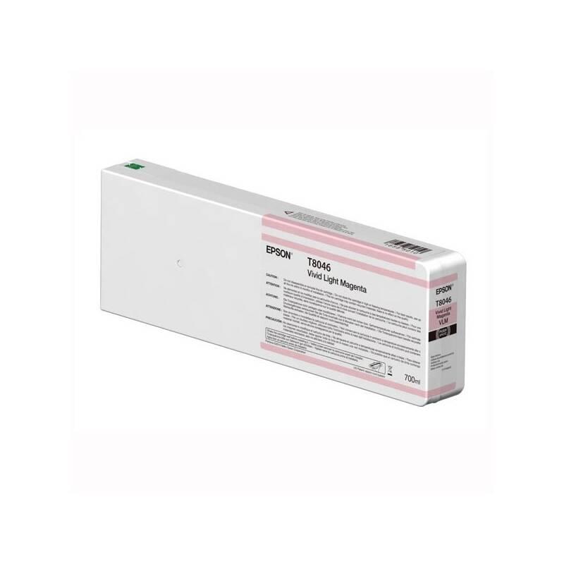 Toner Epson T8046, 700 ml červený