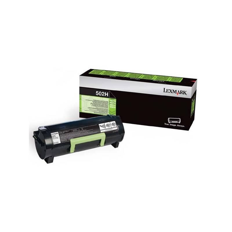 Toner Lexmark 50F2H00, 5000 stran, 502H, pro MS310D, 310DN, 410D, 410DN černý