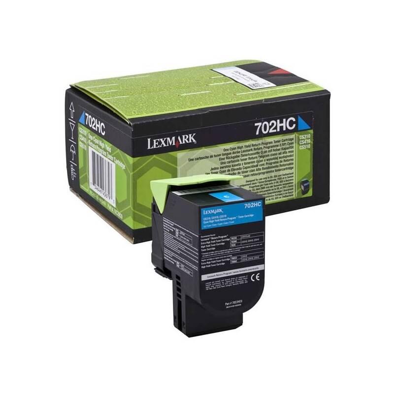 Toner Lexmark 70C2HC0, 3000 stran, pro CS510de, CS410dn, CS310dn, CS310n, CS410n modrý