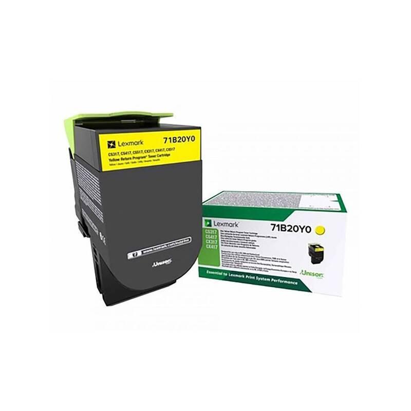 Toner Lexmark 71B20Y0, 2300 stran, pro