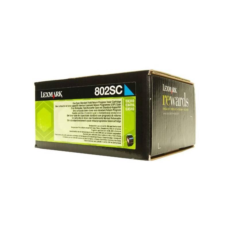 Toner Lexmark 80C2SC0, 2000 stran, pro