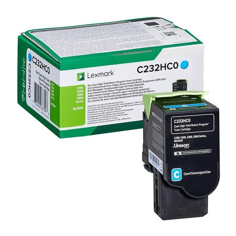 Toner Lexmark C232HC0, 2300 stran, pro