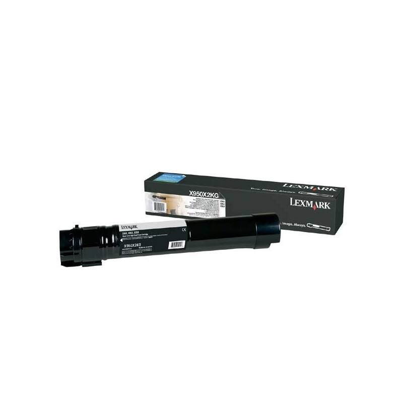 Toner Lexmark X950X2KG, 38000 stran černý