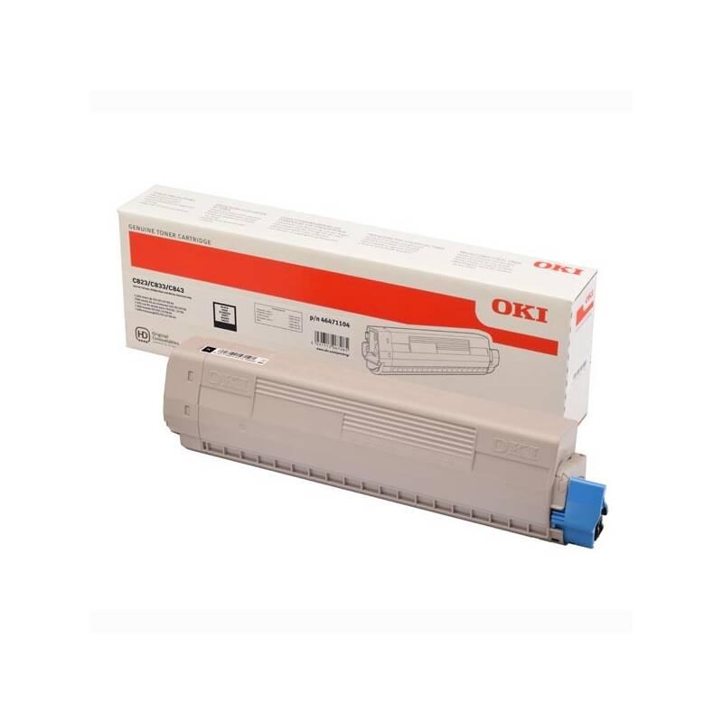 Toner OKI C823 833 843, 7 000 stran černý