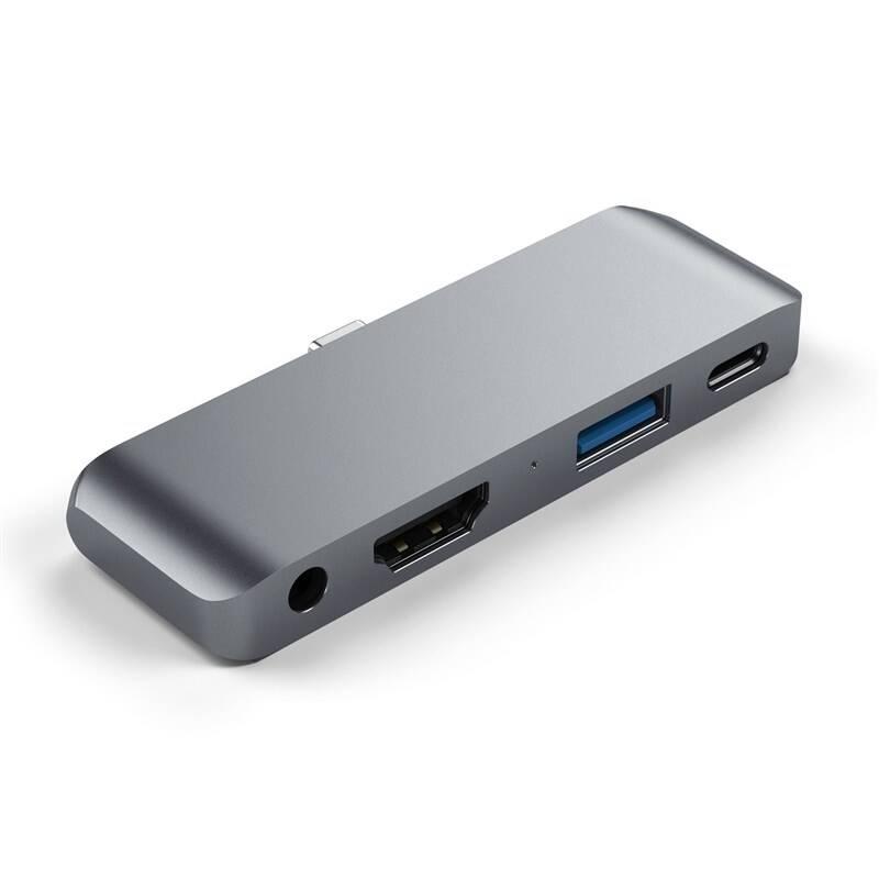 USB Hub Satechi USB-C Mobile Pro Hub šedý