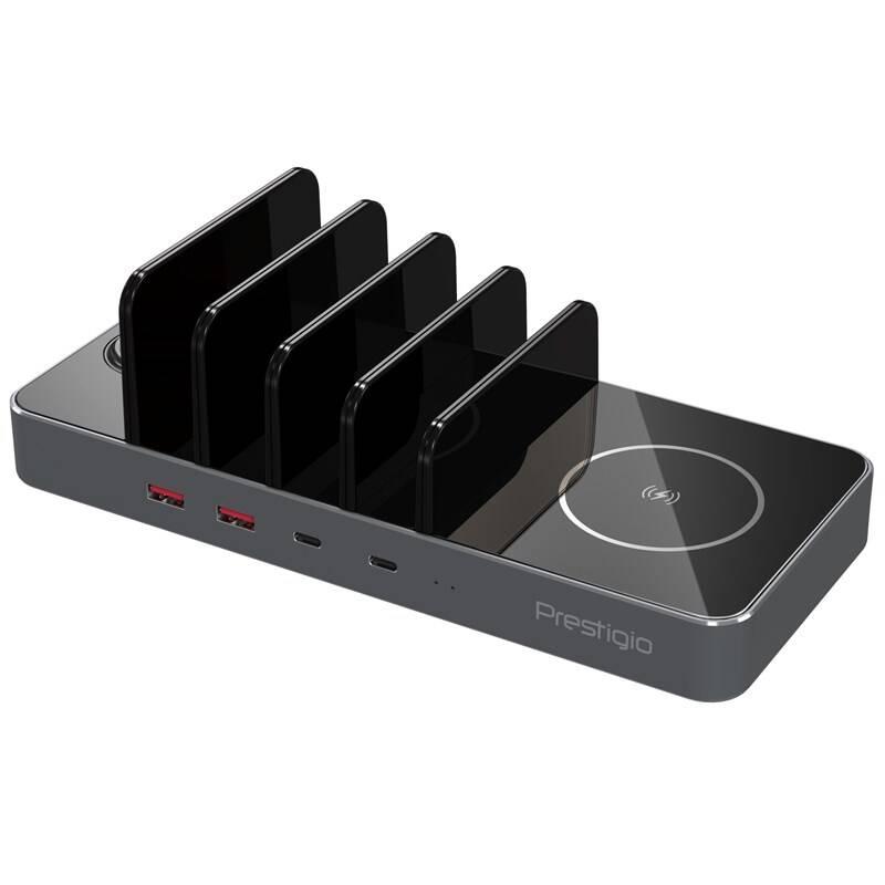 Bezdrátová nabíječka Prestigio ReVolt A6 6v1